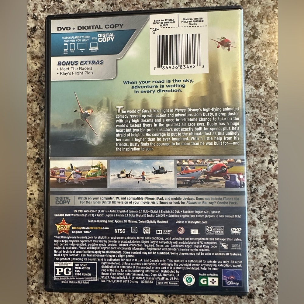 Disney DVD - Planes - Picture 3 of 5